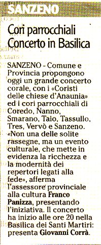 2009-12-05 00:00:00 - Cori parrocchiali Concerto in Basilica -  - Adige